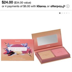 Benefit Hoola and WANDERful World Duo bronzer and blush set